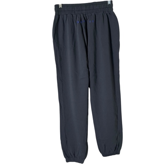 MOTHER The Knock Out Ankle Jogger Sweatpants in Faded Black - Picture 4 of 13